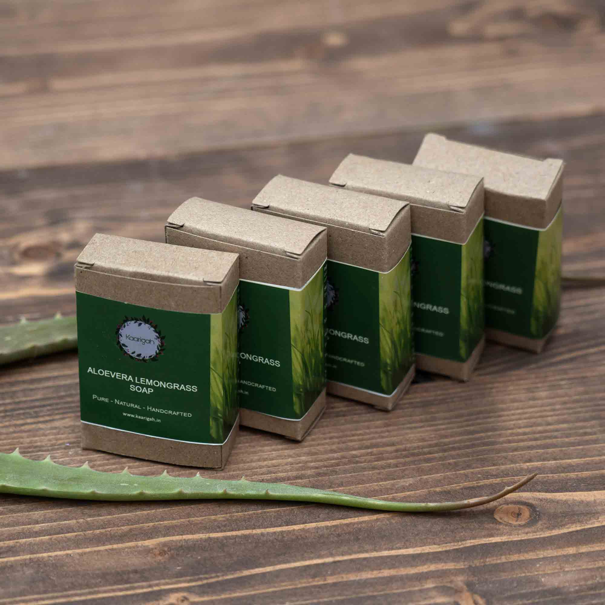 Aloevera Lemongrass Soap – Refreshing