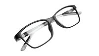 Soigné Kids&Teens Rectangular Spectacle Frame.Black&Grey.(7-14)Y-Unisex