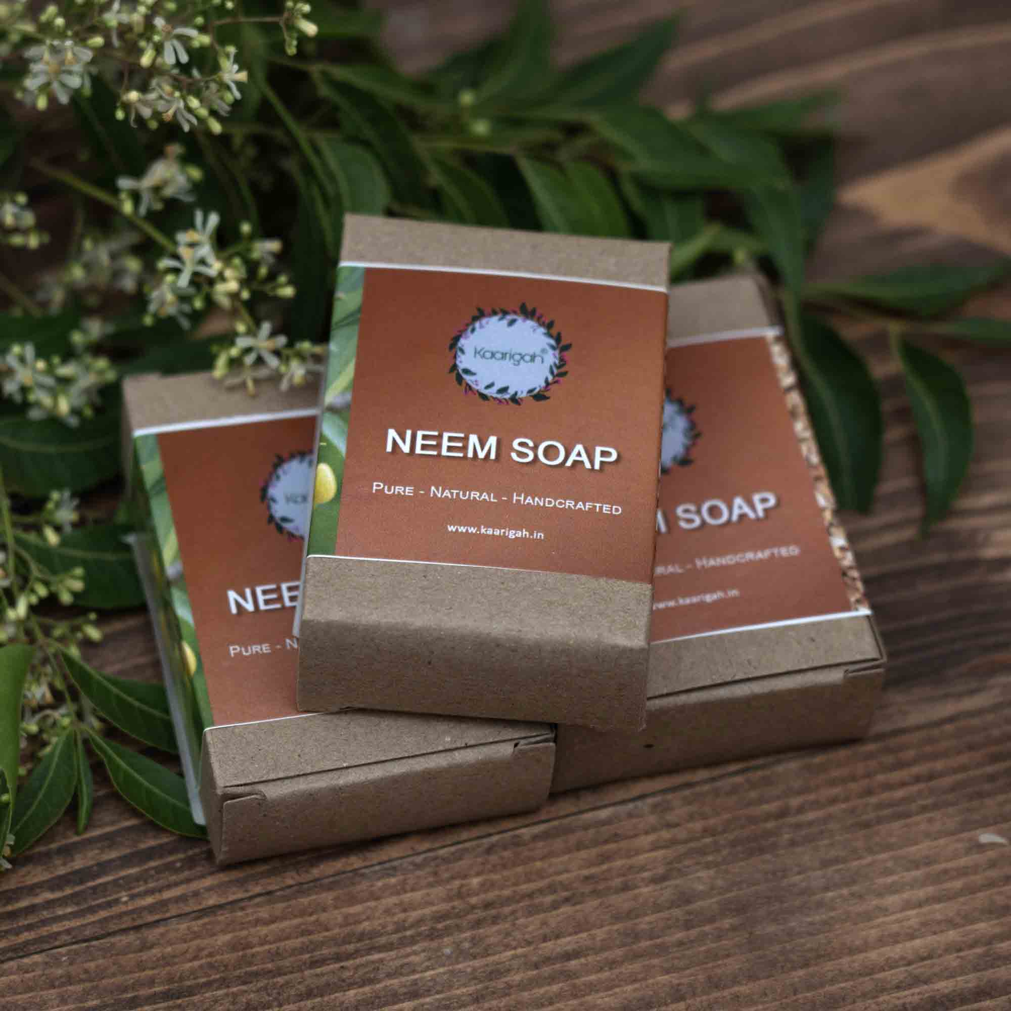 Neem Soap – Herbal Antibacterial Cleanser