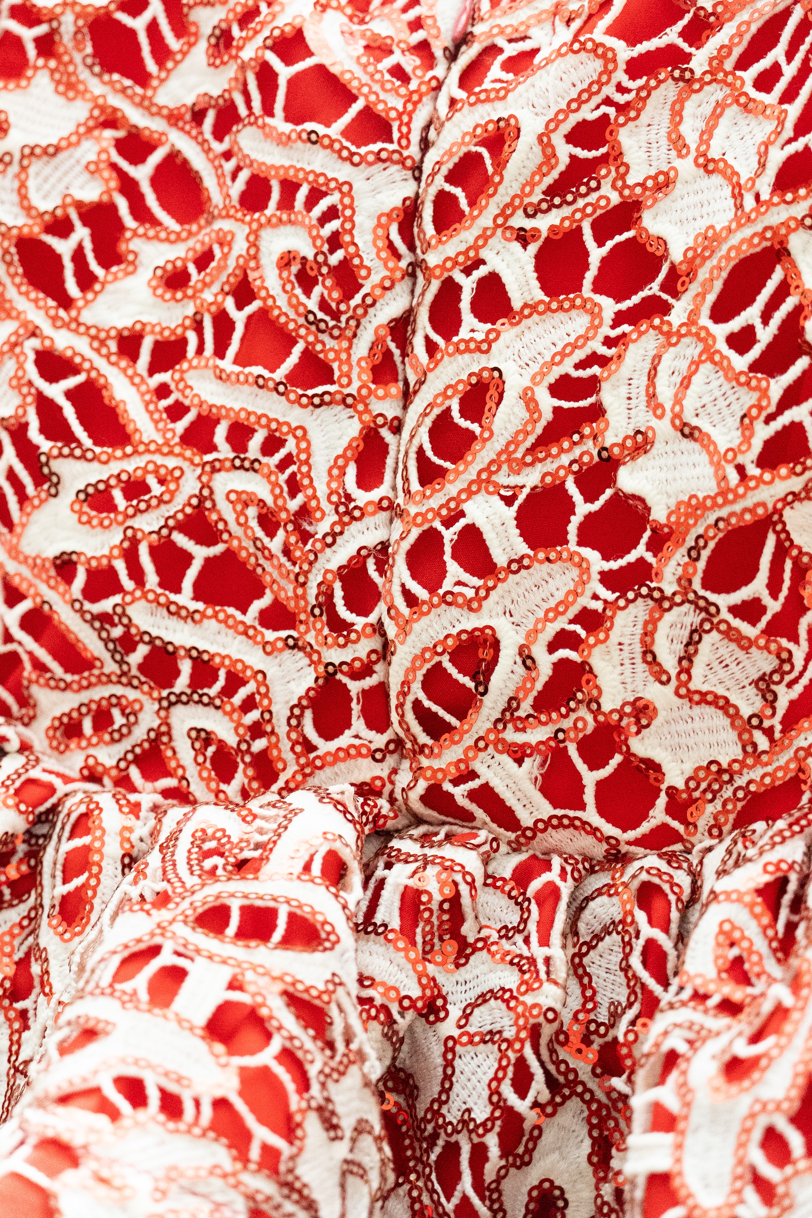 Royal Elegance Mother-Daughter Dress Set with Lace