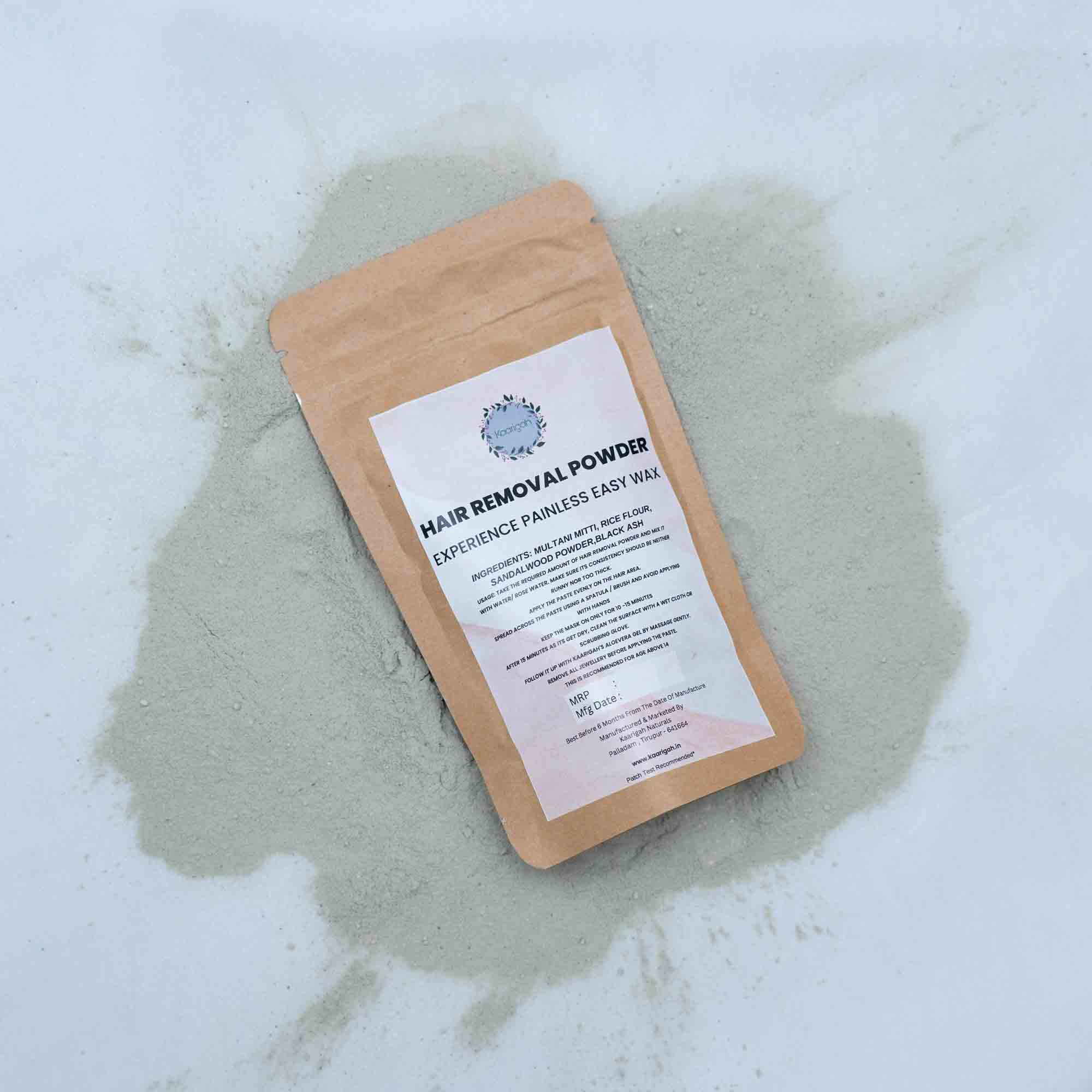 Pain Free Hair Removal Powder For Body