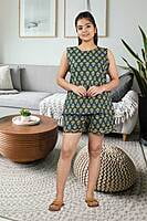 D30 Cotton Sleeveless Top Short Set D30 Cotton Sleeveless Top Short Set