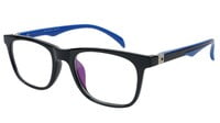 Unisex Blue Black Rectangular Spectacle Frames Unisex Blue Black Rectangular Spectacle Frames