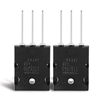 TOSHIBA 1943 & 5200 MOSFET / TRANSISTOR 1 PAIR (100% ORIGINAL ASSEMBLED & DEFUSED IN JAPAN)