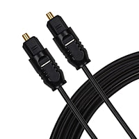 Doogesound Digital Fiber Optical Audio Dolby Cable with 8 Channel (7.1) Audio Support, Gold Plated Connectors for Xbox, PS5, soundbars, Transmission, Smart TV, AV Receivers 1.5M (5 Feet) - Black