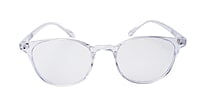 Soigné Unisex Round Medium Spectacle Frames.Transparent