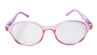 Soigné Kids Small Round Spectacle Frame.Pink&Purple.(4-11)Y-Girl Soigné Kids Small Round Spectacle Frame.Pink&Purple.(4-11)Y-Girl