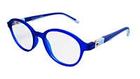 Soigné Kids Small Round Spectacle Frame.Dark Blue.(4-11)Yr-Unisex