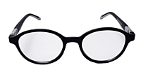 Soigné Kids Small Round Spectacle Frame.Black&Gray.(4-11)Yr-Unisex