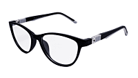 Soigné Kids Small Cateye Spectacle Frame.Black&Gray(7-13)Y-Girl