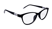 Soigné Kids Small Cateye Spectacle Frame.Black&Gray(7-13)Y-Girl