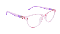 Soigné Kids Small Cateye Spectacle Frame.Pink&Purple(7-13)Y-Girl Soigné Kids Small Cateye Spectacle Frame.Pink&Purple(7-13)Y-Girl