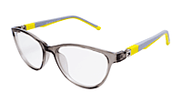 Soigné Kids Small Cateye Spectacle Frame.Gray&Yellow(7-13)Y-Girl