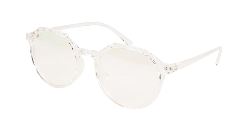 Female Oversized Spectacle Frames. Transparent Frame Female Oversized Spectacle Frames. Transparent Frame