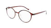 Unisex Medium Full Rim Round Spectacle Frame. Brown Frame