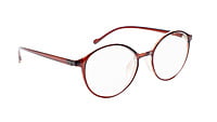 Unisex Medium Full Rim Round Spectacle Frame. Brown Frame