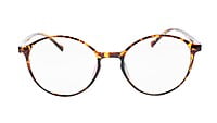Unisex Medium Full Rim Round Spectacle Frame. Leopard Frame
