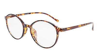 Unisex Medium Full Rim Round Spectacle Frame. Leopard Frame Unisex Medium Full Rim Round Spectacle Frame. Leopard Frame