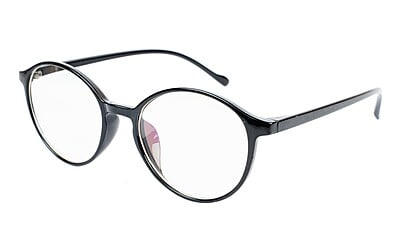 Unisex Medium Full Rim Round Spectacle Frame. Matte Black Frame Unisex Medium Full Rim Round Spectacle Frame. Matte Black Frame