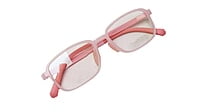 Soigné Kids&Teens Rectangular Spectacle Frame.Pink(12-15)Y-Girl