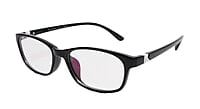 Soigné Kids&Teens Rectangular Spectacle Frame.Gloss Black.(11-15)Y-Unisex