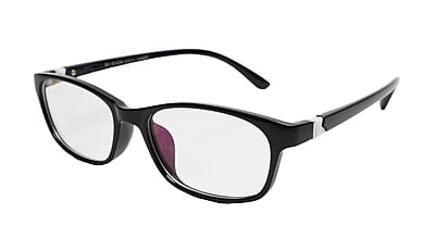 Soigné Kids&Teens Rectangular Spectacle Frame.Gloss Black.(11-15)Y-Unisex