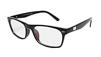 Soigné Kids&Teens Rectangular Medium Spectacle Frame.Gloss Black.(11-15)Y-Unisex