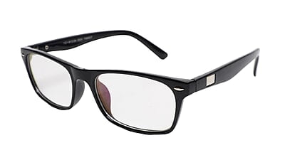 Soigné Kids&Teens Rectangular Medium Spectacle Frame.Gloss Black.(11-15)Y-Unisex