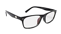 Soigné Kids&Teens Rectangular Medium Spectacle Frame.Gloss Black.(11-15)Y-Unisex