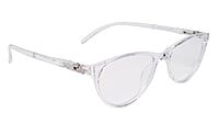 Soigné Female Cat Eye Spectacle Frames.Transparent-Large
