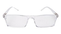 Soigné Unisex Rectangular Spectacle Frame.Transparent Frame-Large
