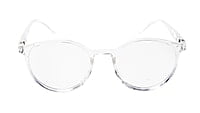 Soigné Unisex Medium Round Spectacle Frame.Transparent Frame