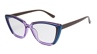 Soigné Female Large Cat Eye Spectacle Frame.Multi Color