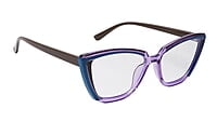 Soigné Female Large Cat Eye Spectacle Frame.Multi Color