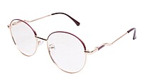 Soigné Unisex Medium Round Spectacle Frame.Golden&Brown Soigné Unisex Medium Round Spectacle Frame.Golden&Brown