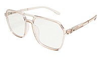 Soigné Unisex Oversized Square Spectacle Frame.Light Brown Soigné Unisex Oversized Square Spectacle Frame.Light Brown