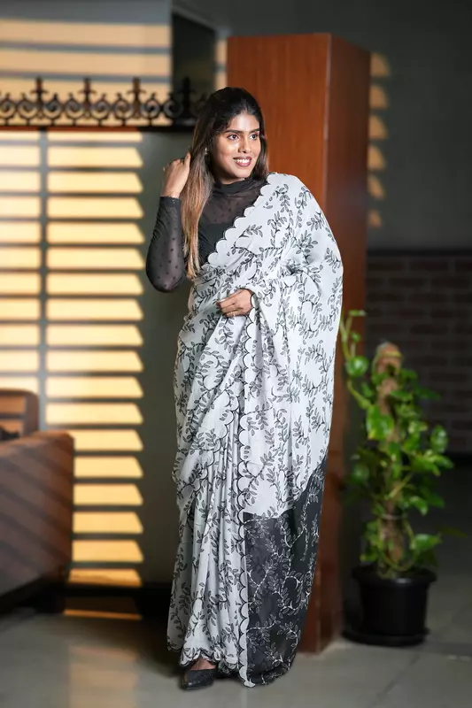 Women's Printed Sarees-SB-2D