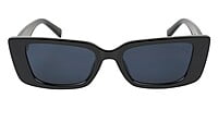 Female Large Rectangular Sunglasses. Black Frame Female Large Rectangular Sunglasses. Black Frame