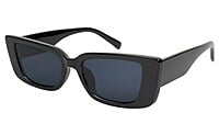 Female Large Rectangular Sunglasses. Black Frame Female Large Rectangular Sunglasses. Black Frame
