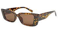 Female Large Rectangular Sunglasses. Tortoise Print Frame. Female Large Rectangular Sunglasses. Tortoise Print Frame.
