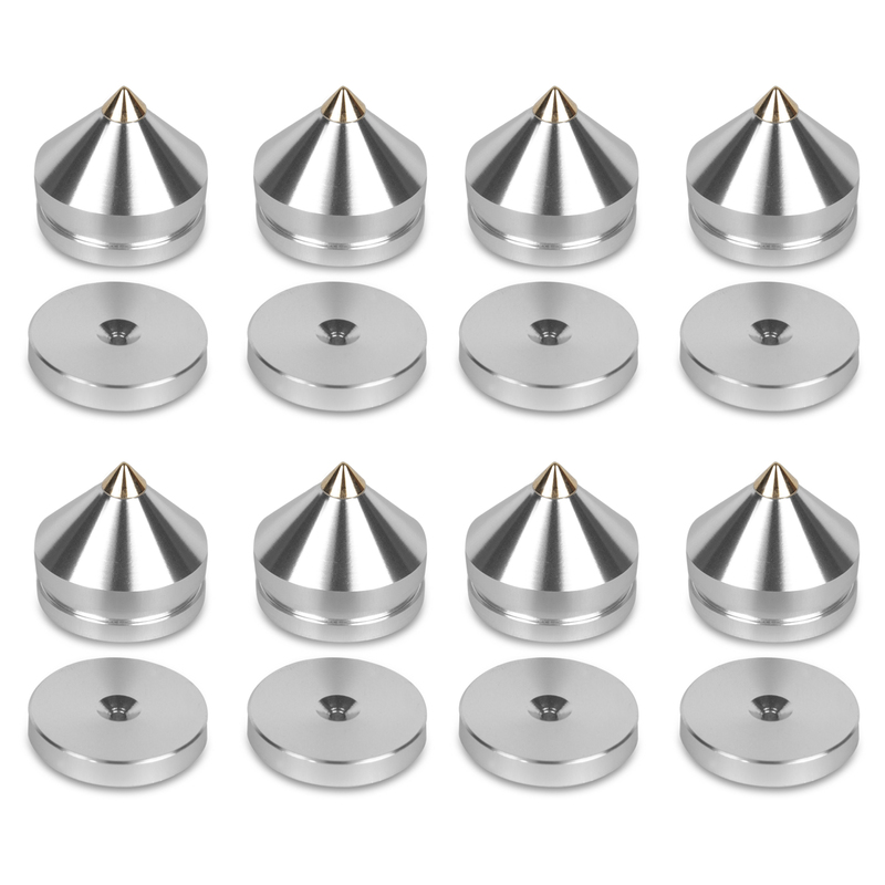 DS-23MMSPKS SILVER SPIKES 23mm * 23MM (8 PCS)