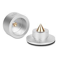 DS-45MMSPKS SILVER SPIKES 45mm * 32MM (4 PCS)