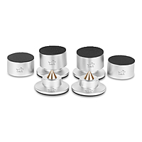 DS-45MMSPKS SILVER SPIKES 45mm * 32MM (4 PCS)