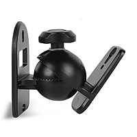 DS-15WM Zinc Alloy Wall Mount Speaker Upto 15kg load Hanger for Sound Box Audio Speaker(2 PCS)