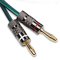 Hi-end Pure Copper Hifi Audio Bulk Cable OFC 16AWG 8MM Thikness with copper banana pins attached