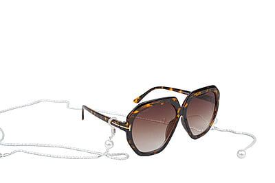 Metal Chain For Female Sunglasses & Spectacles. Silver Color.