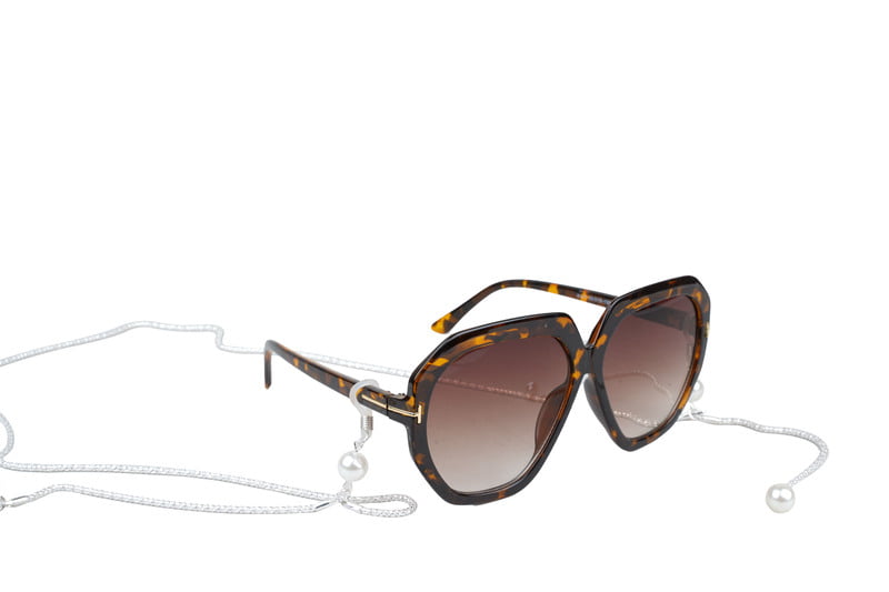 Metal Chain For Female Sunglasses & Spectacles. Silver Color.