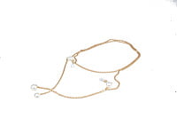 Metal Chain For Female Sunglasses & Spectacles. Golden Color.