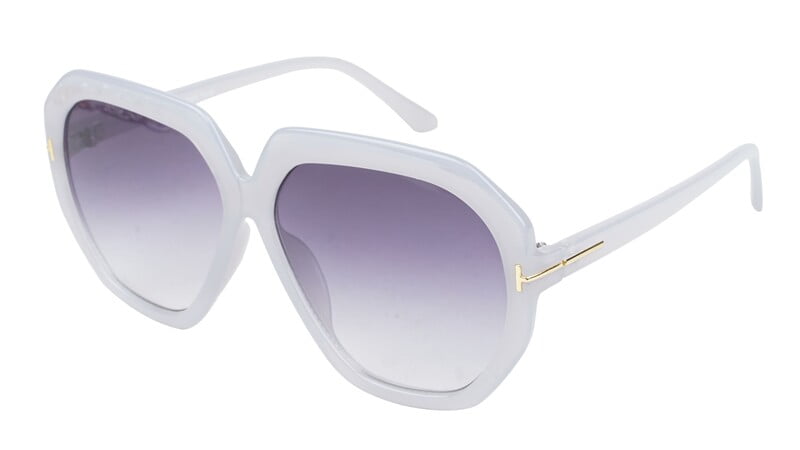 Female Oversized Sunglasses. Grey Color Frame. Female Oversized Sunglasses. Grey Color Frame.