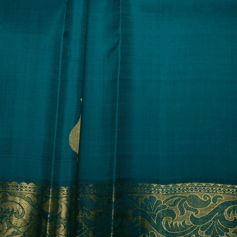 Plantation Green Kanchipuram with Kodi Jacquard